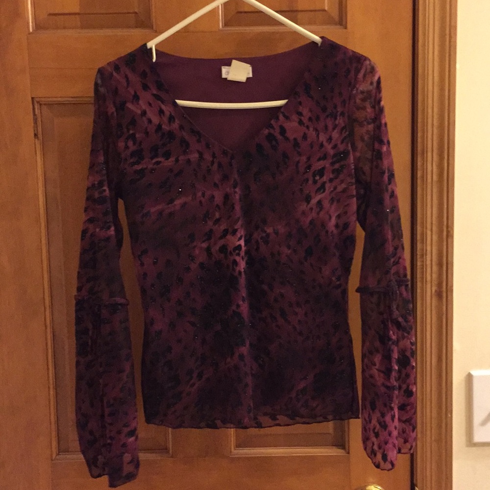Charlotte Russe bell sleeve blouse
